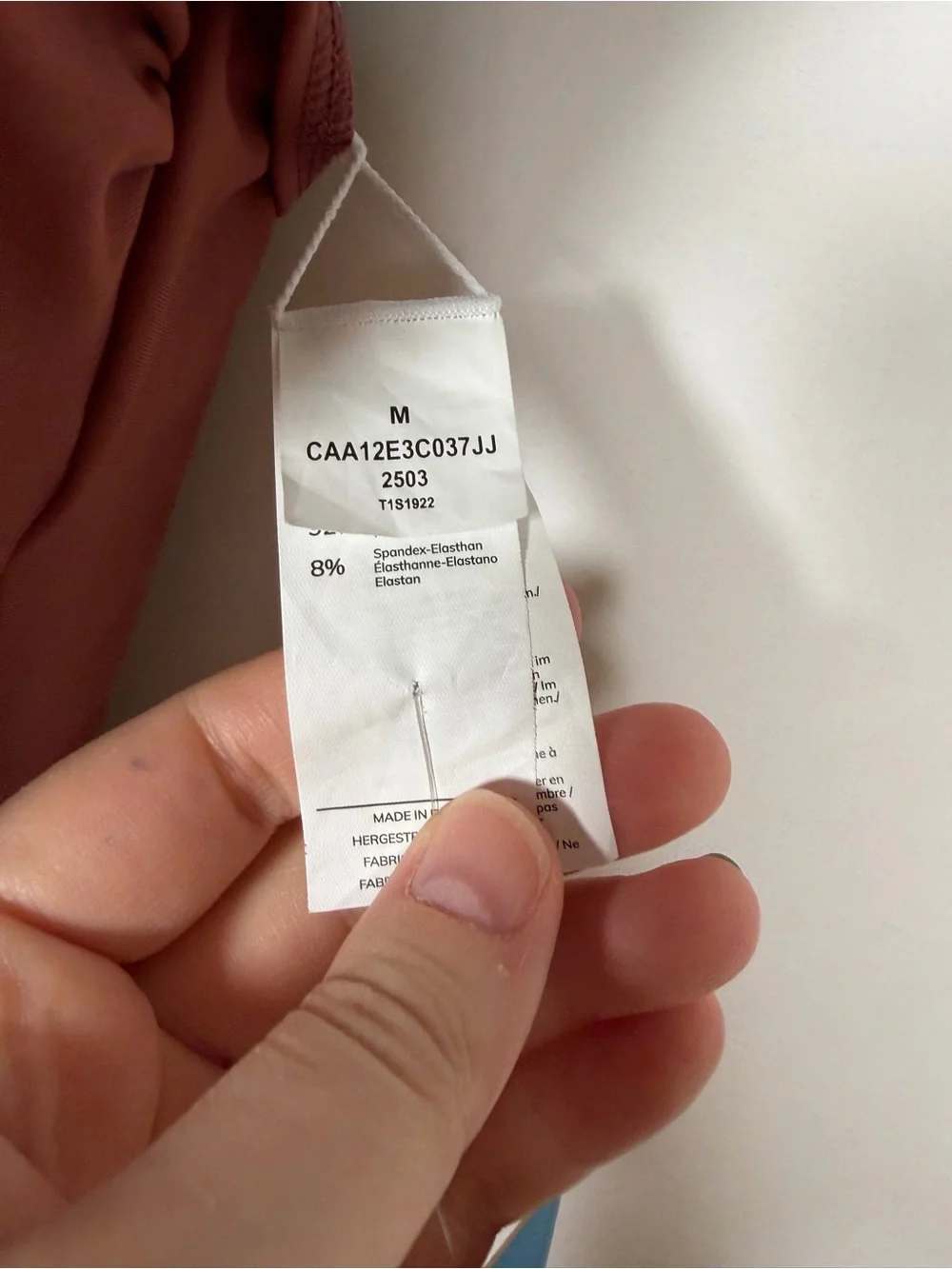 NWT Rust One-Piece Swimsuit with‎ Ruching Stappy Back
